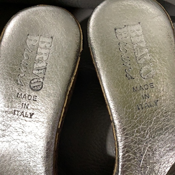Bravo by Browns Italian leather sandals - Picture 5 of 6